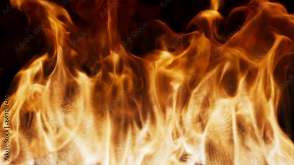 3D animation of a rapidly burning fire. The file contains an alpha channel. The flame quickly rises up and covers the entire frame. 3D animation of a rapidly burning fire. The file contains an alpha channel. The flame quickly rises up and covers the entire frame.
