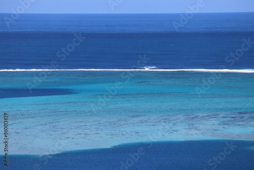 View of the Tahiti lagoon - Tahiti Vaipahi