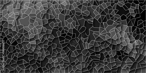 abstract black geometric with triangles and marble texture. Seamless pattern mosaic marble pattern texture with seamless shapes. dark and light gray Geometric Modern creative background. 