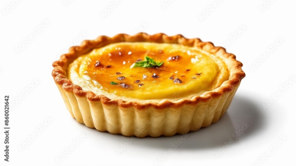 Delicious golden pastry with a creamy filling ready to be savored Delicious golden pastry with a creamy filling ready to be savored