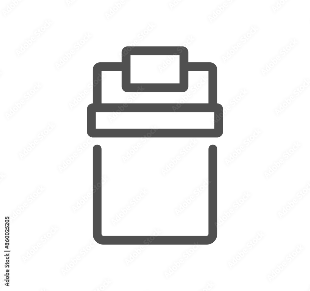 Hotel related icon outline and linear vector.
Hotel related icon outline and linear vector.