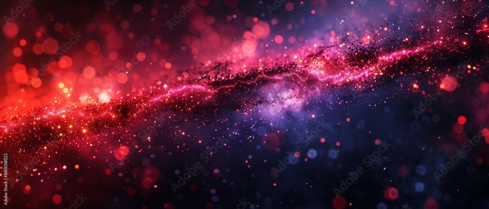 Obraz premium warm blurry illumination holiday large bokeh background,holiday illustration background,pure abstract background,wallpaper,romantic,dreamlike