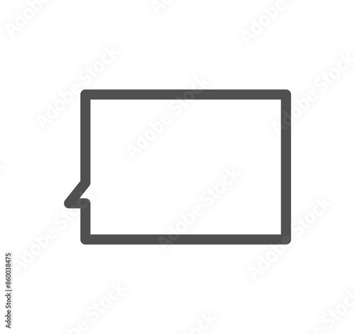 Office related icon outline and linear vector. 