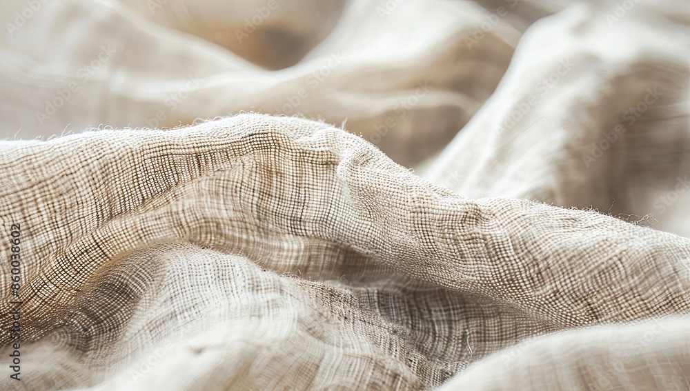 Linen thin canvas in the sunlight. The concept of fabric. Linen thin canvas in the sunlight. The concept of fabric.