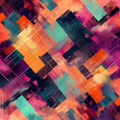 carcinoma abstract background