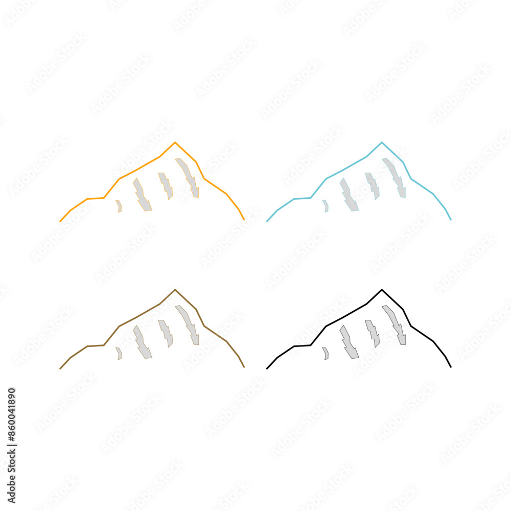 HIGH MOUNTAINS RESORT PEAK ADVENTURE TRAVEL SIGN SYMBOL CLIPART LOGO HIGH MOUNTAINS RESORT PEAK ADVENTURE TRAVEL SIGN SYMBOL CLIPART LOGO