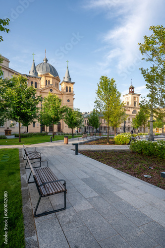 Miasto Łódź- widok na Plac Wolności.