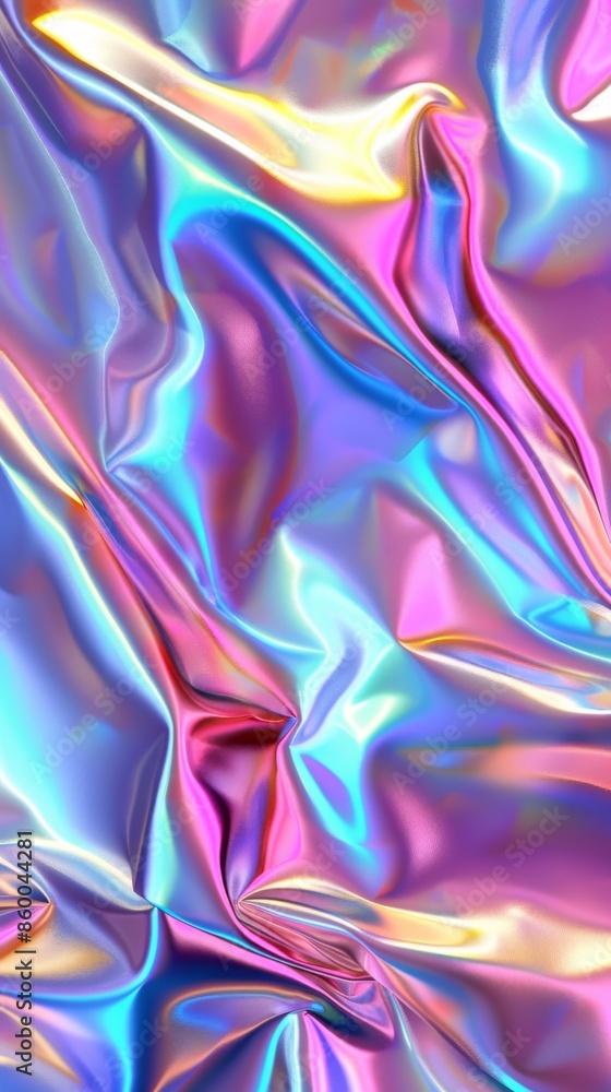 Futuristic Digital Holographic Texture. High-Tech Visuals Concept Futuristic Digital Holographic Texture. High-Tech Visuals Concept