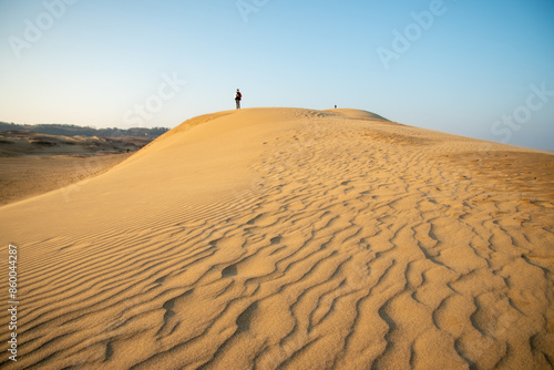 Photos 鳥取砂丘の美しい風景Beautiful scenery of Tottori Sand Dunes in Japan