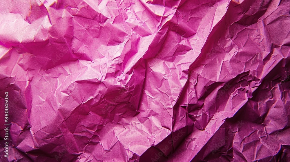 2023 color trend Viva Magenta on crumpled paper texture 2023 color trend Viva Magenta on crumpled paper texture