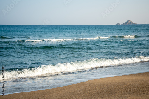 白兎海岸の美しい日本海風景Beautiful scenery of the Sea of ​​Japan