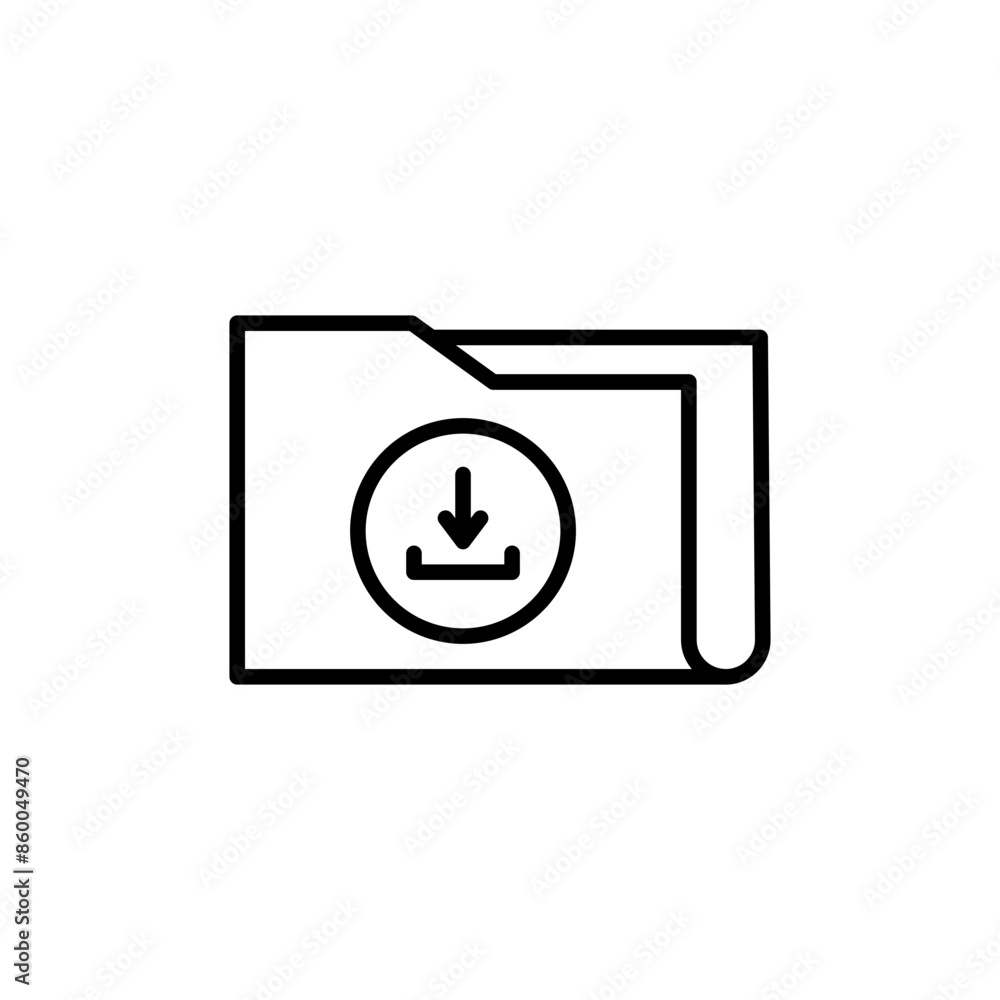 Download Folder Icon Ideal for File Management and Storage Download Folder Icon Ideal for File Management and Storage