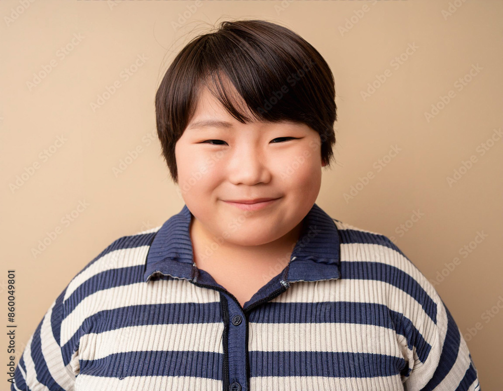 Studio Portrait of Young Smart Boy Studio Portrait of Young Smart Boy
