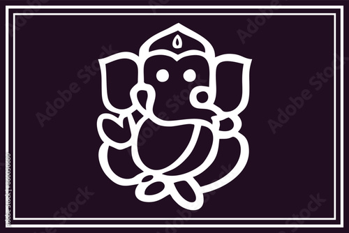 Creative Lord Ganesh Vector Art