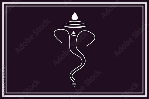 Creative Lord Ganesh Vector Art