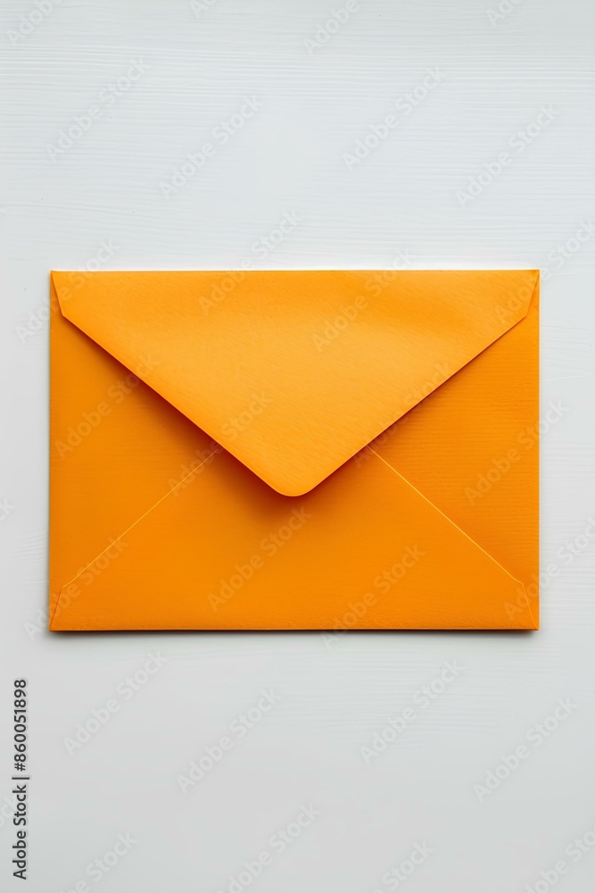 Gold envelopes on a white background. Gold envelopes on a white background.