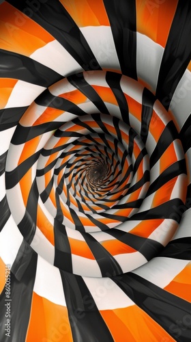 Wallpaper Mural Spooky Spiral Optical Illusion Halloween Torontodigital.ca