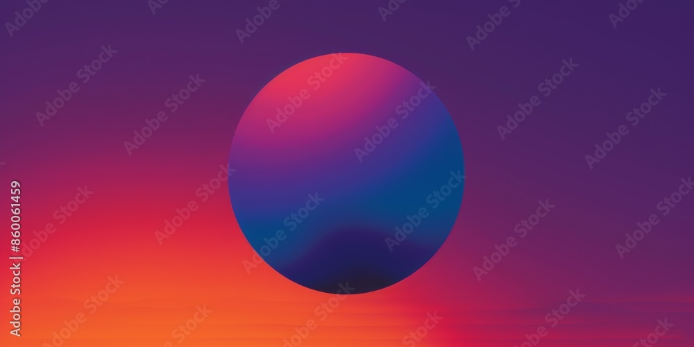 featureless perfectly smooth gradient across the entire image, smooth texture, image, color dark black - purple, left quadrant, magenta, quadrant, orange circle shape, quadrant, blue featureless perfectly smooth gradient across the entire image, smooth texture, image, color dark black - purple, left quadrant, magenta, quadrant, orange circle shape, quadrant, blue