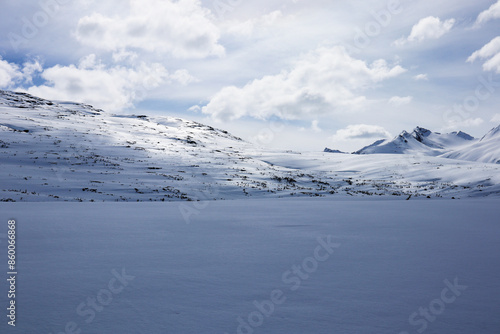snow covered mountains Alaska