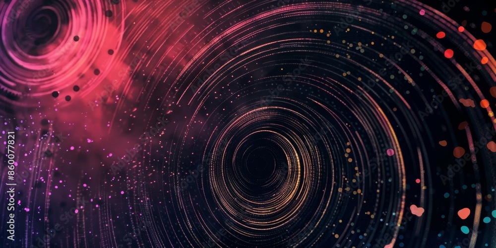 noise background, noise graphics, minimal abstact thin circles hand draw dark colorfull noise background, noise graphics, minimal abstact thin circles hand draw dark colorfull