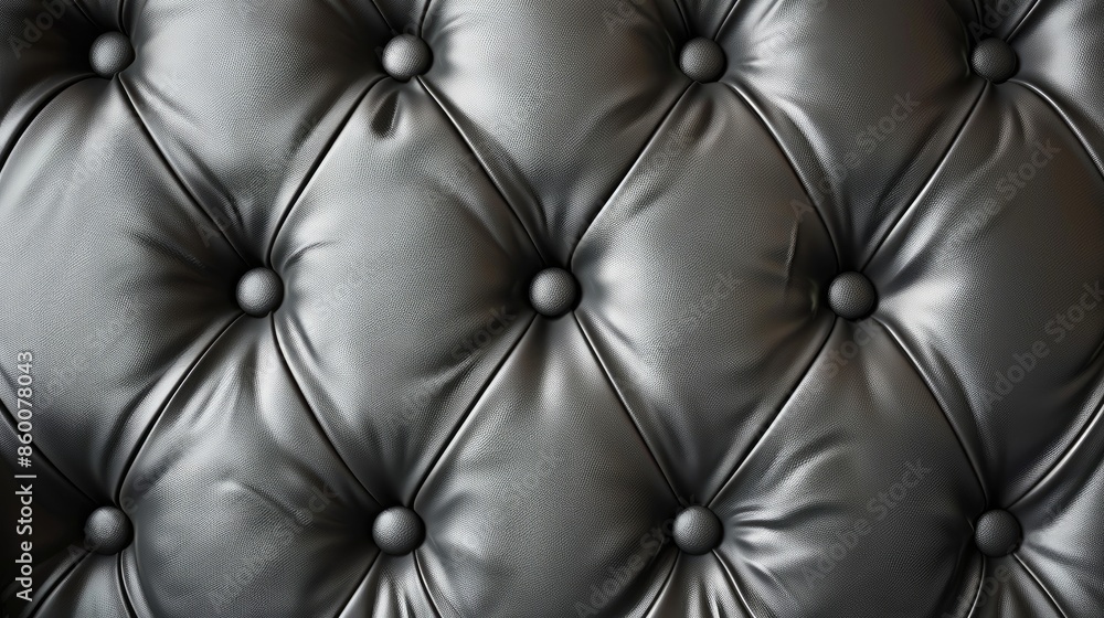 Background of Grey Leather Upholstery Background of Grey Leather Upholstery