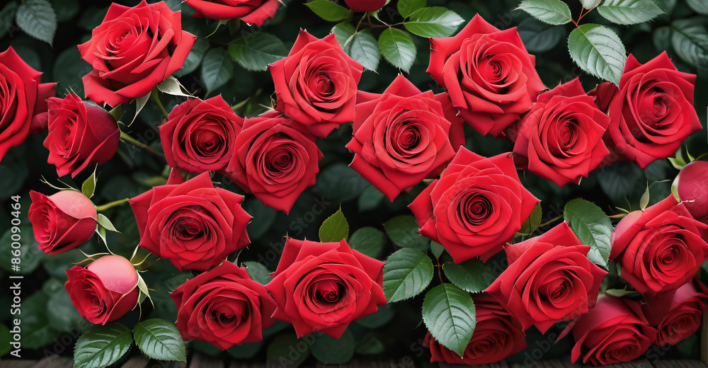 Passionate Petals: Red Rose Backdrop
Passionate Petals: Red Rose Backdrop