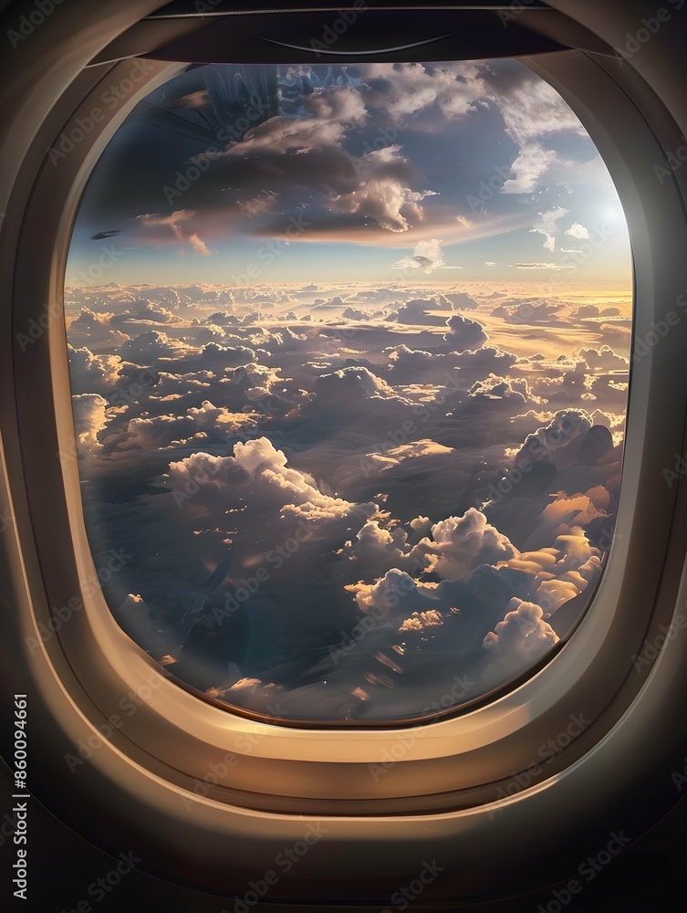 view from airplane window view from airplane window