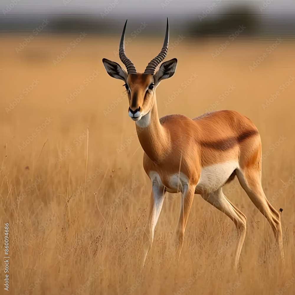 Swift Antelope on the Plains Swift Antelope on the Plains