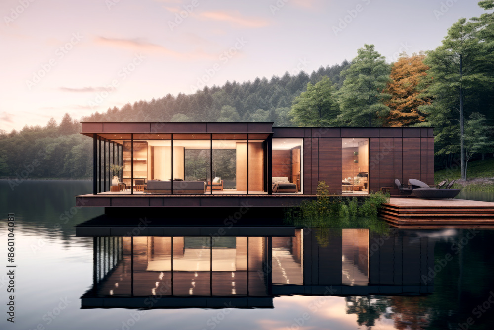container house in nature background container house in nature background