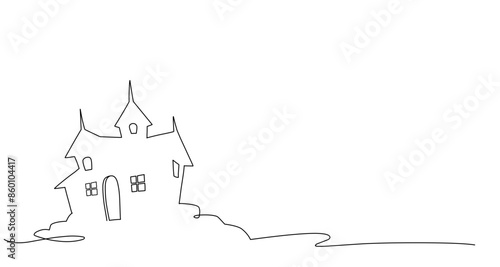 House ghost halloween