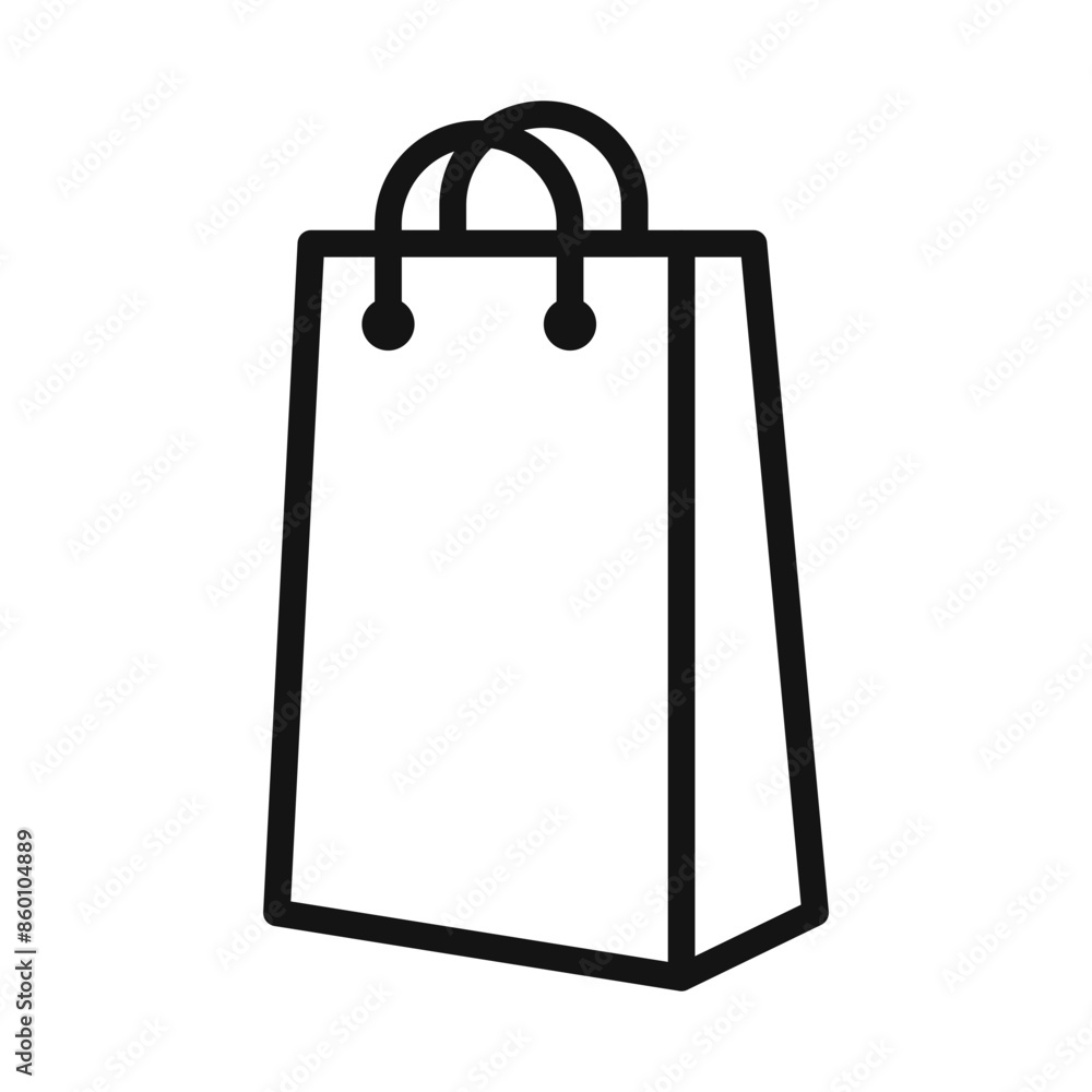 E-Commerce Shopping Bag Icon Perfect for Retail and Online Shopping E-Commerce Shopping Bag Icon Perfect for Retail and Online Shopping