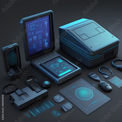 Design 2D and 3D products for intelligent criminal investigation systems. That consists of information verification technology for ID cards, driver's licenses, credit cards, facial recognition 