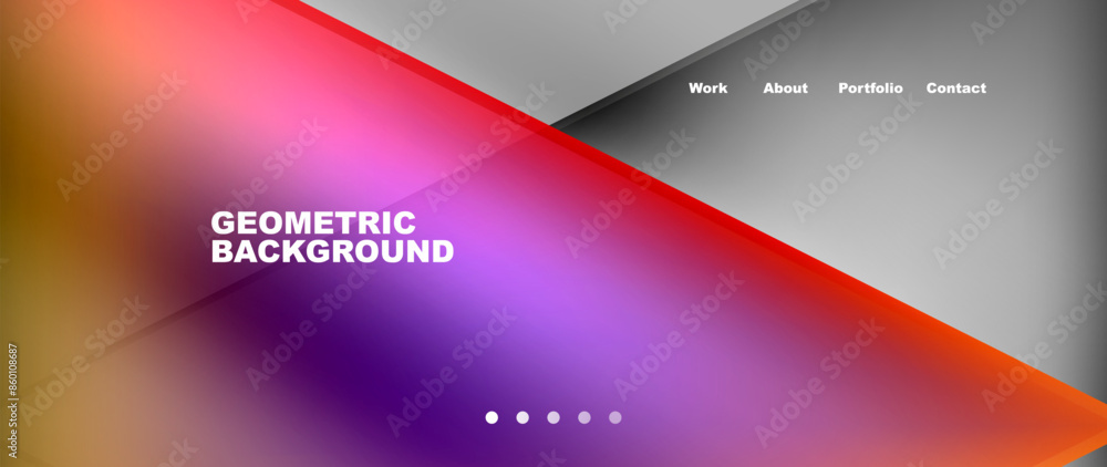 Gradient triangle geometric minimal wallpaper Gradient triangle geometric minimal wallpaper