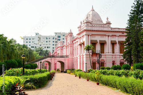 バングラデシュの首都ダッカにあるアッシャン・モンジルの美しい風景Beautiful scenery of Ashan Monzil in Dhaka, the capital of Bangladesh
