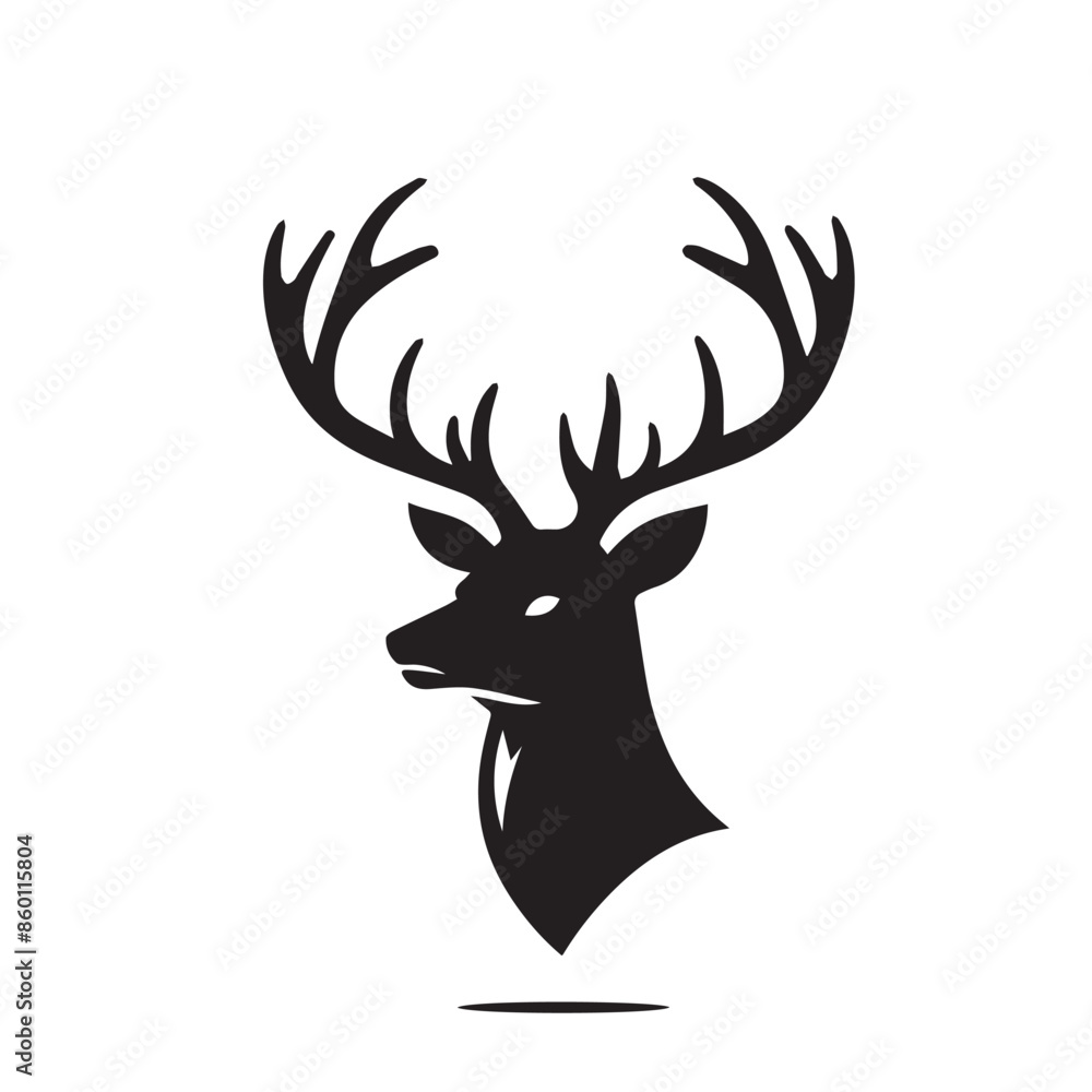 deer silhouette vector deer silhouette vector