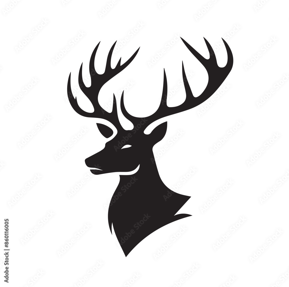 deer silhouette vector deer silhouette vector