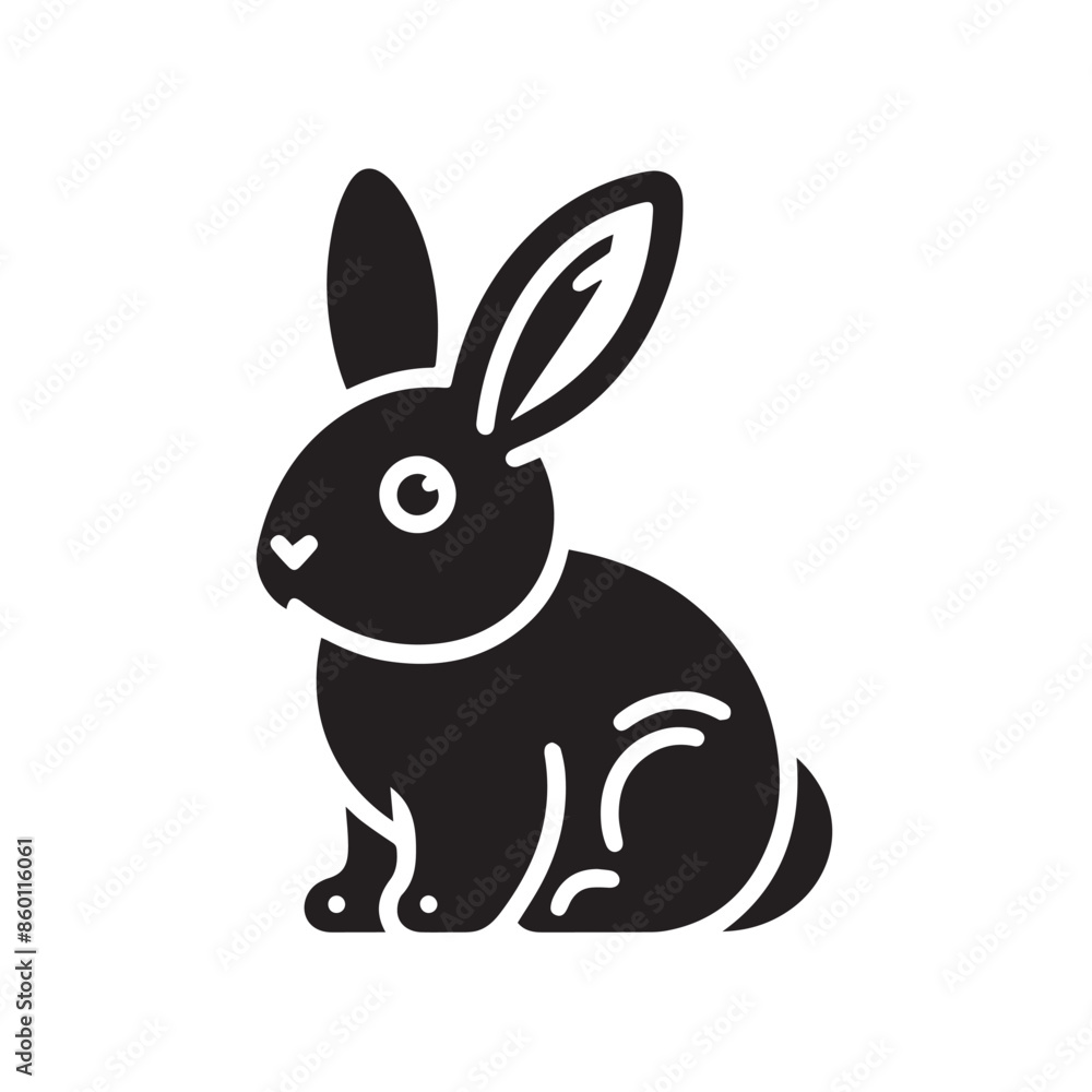 easter bunny with a background easter bunny with a background