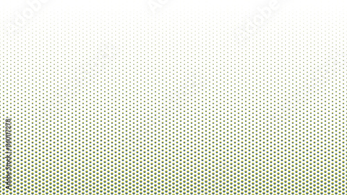 N11_Dot Gradation_Yellow Ptn, Transparent Bkg