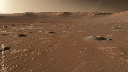 Picture of the surface of Mars photo