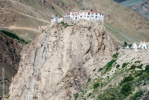 Bardan Monastery, Zanska, Himalayas, mountains, Ladakh, India photo