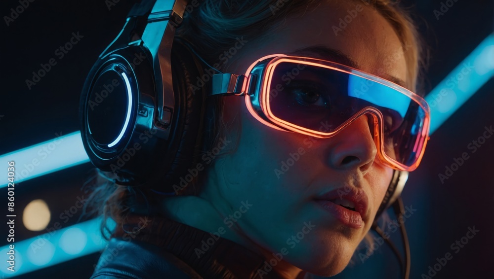 cyber security, female hacker with glasses cyber security, female hacker with glasses