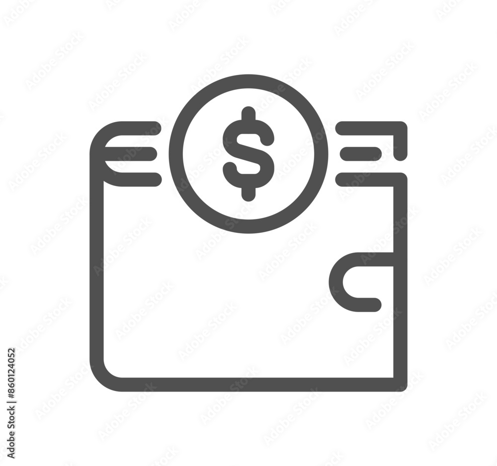 Finance related icon outline and linear vector.
Finance related icon outline and linear vector.