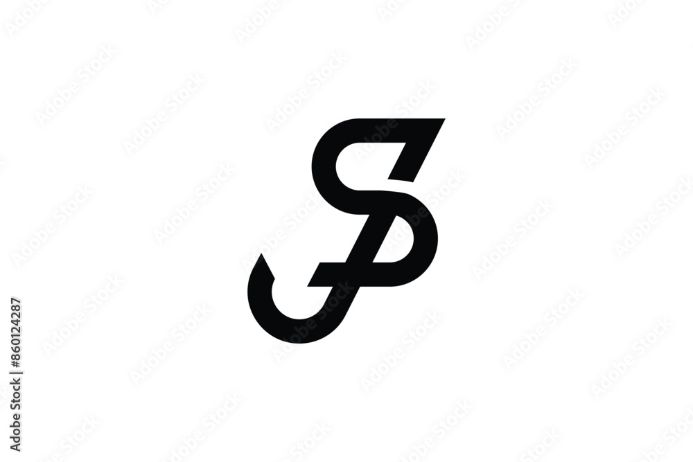 SJP logo design concept SJP logo design concept