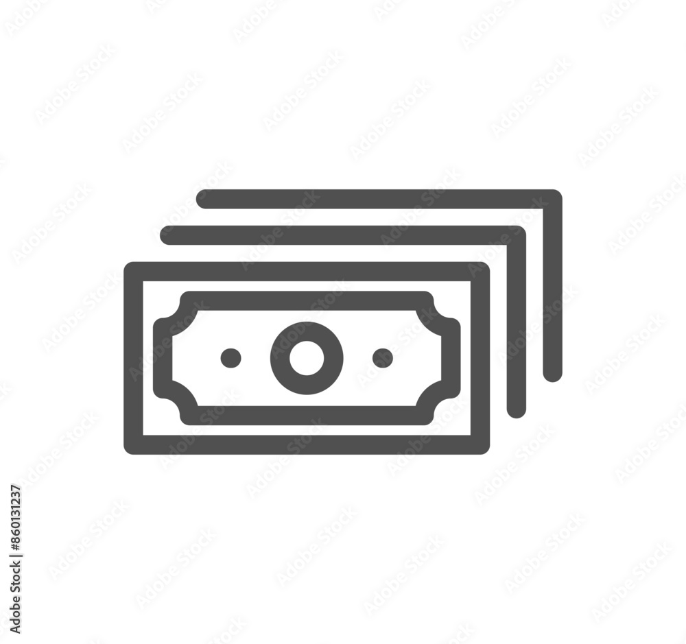 Finance related icon outline and linear vector.
Finance related icon outline and linear vector.