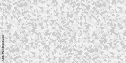 	
Vector geometric seamless technology gray and white triangle element light background. Abstract digital grid light pattern white Polygon Mosaic triangle Background, business and corporate background