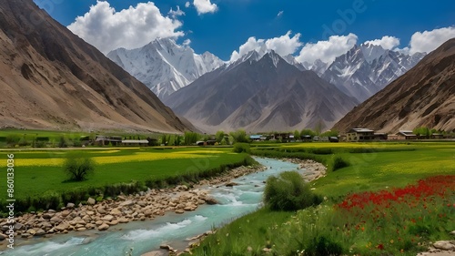 thalay valley Gilgit-Baltistan, Pakistan, nature landscape, Pakistan beauty photo