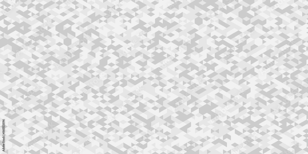 Vector geometric seamless technology gray and white triangle element light background. Abstract digital grid light pattern white Polygon Mosaic triangle Background, business and corporate background Vector geometric seamless technology gray and white triangle element light background. Abstract digital grid light pattern white Polygon Mosaic triangle Background, business and corporate background