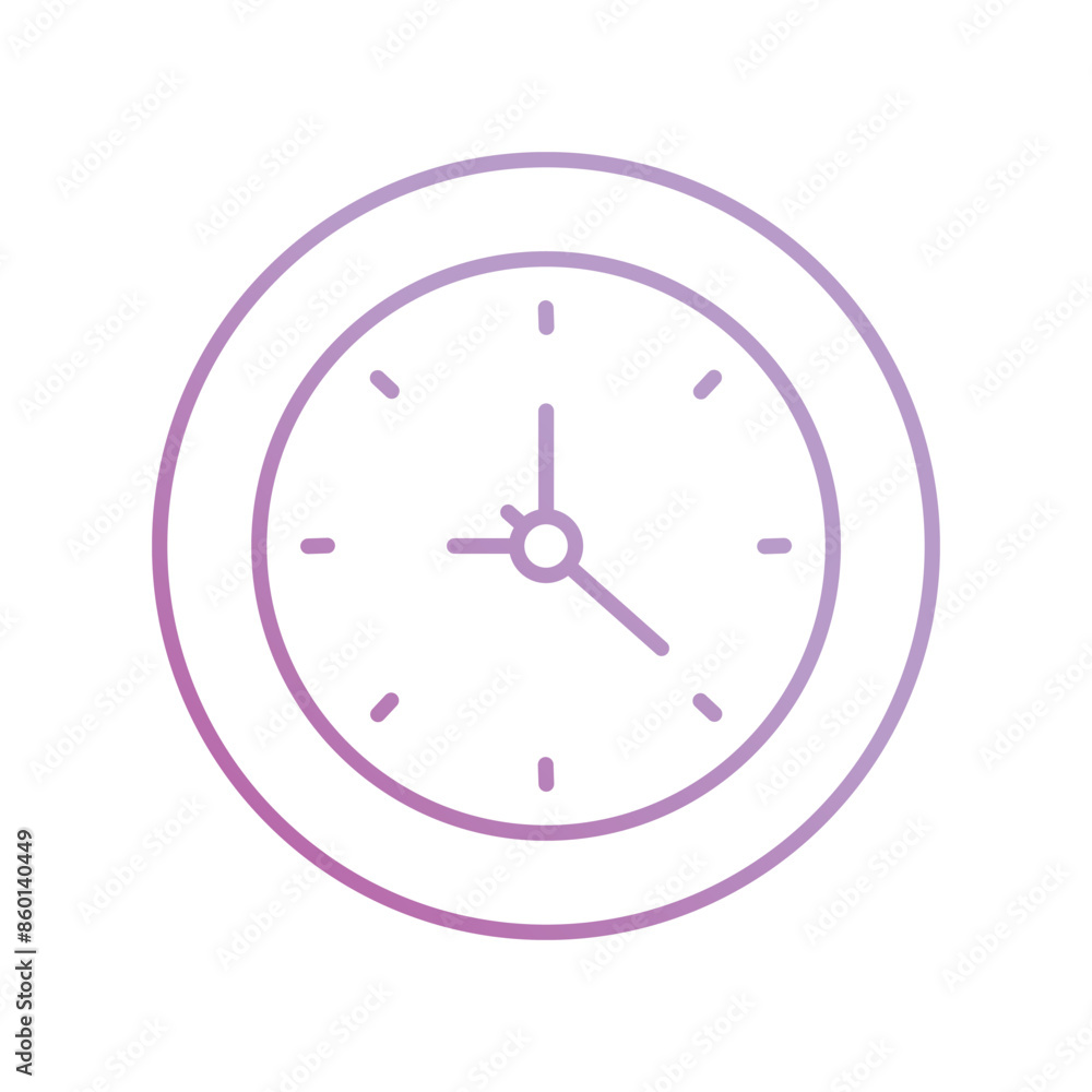 clock icon with white background vector stock illustration clock icon with white background vector stock illustration