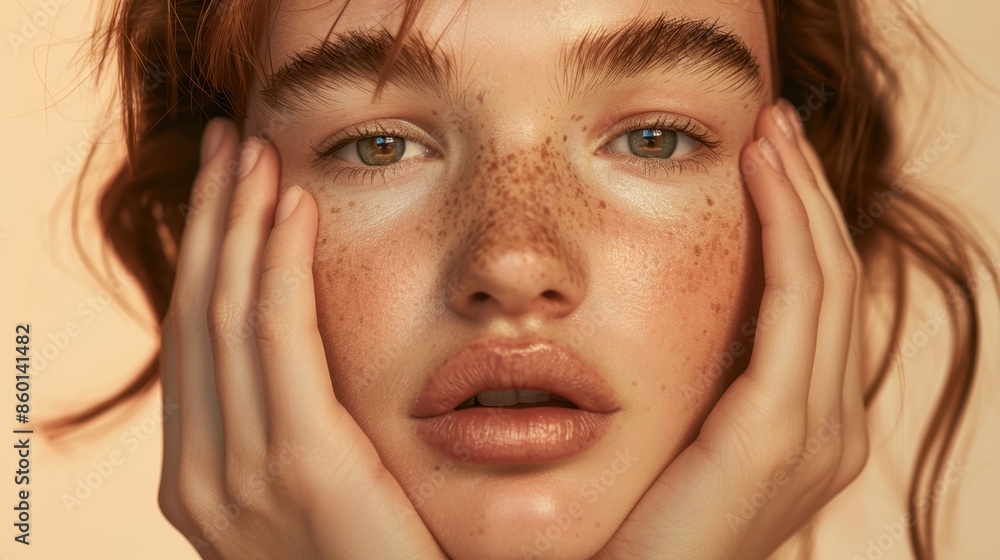 The Freckled Portrait Model The Freckled Portrait Model
