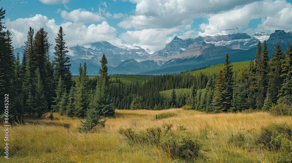 Obraz premium asper National Park in Alberta Canada 